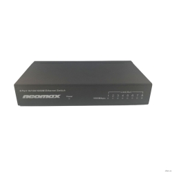 NEOMAX ������������� ���������� NMS-108P-1000-S, 8 ������ 1000 Mbps, ������  [��������: 3 ����]