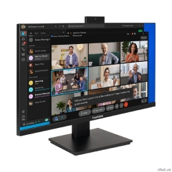 LCD ExeGate 23.8" EA2400A SuperView {IPS 1920x1080 75Hz 5ms 16:9 250cd 1000:1 178/178 D-Sub HDMI webcam AudioOut} [EX298879RUS]  [��������: 3 ����]