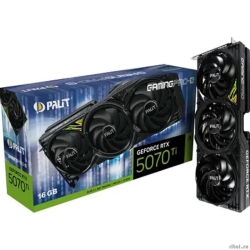 ���������� Palit PCI-E 5.0 PA-RTX5070Ti GAMINGPRO-S NVIDIA GeForce RTX 5070TI 16Gb 256bit GDDR7 2295/28000 HDMIx1 DPx3 HDCP Ret  [��������: 3 ����]