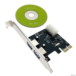 Espada ���������� PCI-E, USB3.0 2 ����� , ��� ASM1042, ������ EU30A2 (46048)  [��������: 6 �������]