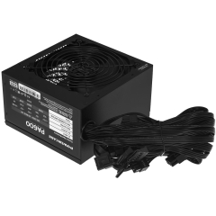 Powercase PA600 (ATX 2.31, 600W, APFC, 120mm Fan) / PA-600SI  [��������: 3 ����]