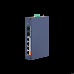 DAHUA DH-CHS4206-4ET-60 4-�������� PoE �������� ����������; 4xRJ45 100M (PoE/PoE+/Hi-PoE), 2xSFP 1G (uplink); �������� �� 60��; PoE watchdog, �� 250�; ����������� 6��; IP30, IK06;  [��������: 1 ���]