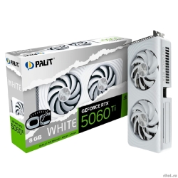 ���������� Palit RTX5060Ti WHITE OC 8GB GDDR7 128bit 3xDP HDMI 2FAN RTL  [��������: 3 ����]