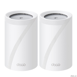 TP-Link Deco BE65 Pro(2-pack) BE9300 ��������������� �������� Mesh-������� Wi-Fi 7  [��������: 3 ����]