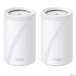 TP-Link Deco BE65(2-pack) BE9300 ��������������� �������� Mesh-������� Wi-Fi 7  [��������: 3 ����]