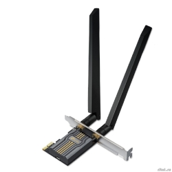 TP-Link Archer TBE400E BE6500 ��������������� ������������ PCI Express-������� Wi-Fi 7 � ���������� Bluetooth 5.4  [��������: 3 ����]