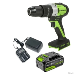 Greenworks GD24DD60 �����-���������� ������� ��������������, 24V, �����������, 30/60��,1�4��,��,��� [3704107CUB]  [��������: 2 ����]