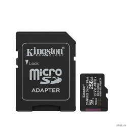 Micro SecureDigital 256GB Kingston Canvas Select Plus V10 A1 + adapter SDCS3/256GB  [��������: 1 ���]