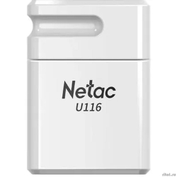 Netac USB Drive 8GB U116  <NT03U116N-008G-20WH>, USB2.0, ����������� ����������� �����  [��������: 1 ���]