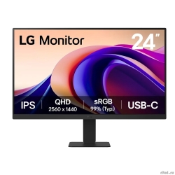 LCD LG 23.8" 24U631A-B UltraFine ������ {IPS 2560x1440 100Hz 16:9  ������� 1000:1 250cd 178/178  HDMI USB 3.6��}  [��������: 1 ���]