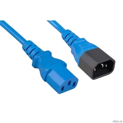 CABEUS PC-189-VDE-1.5-1.8M-BL ������ ������� �������-��������� C13 - C14 (3X1.5), �����, 1.8 �  [��������: 2 ������]
