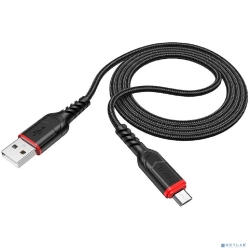 HOCO X59/ USB ������ Micro/ 1m/ 2.4A/ ������/ Black  [��������: 1 ���]