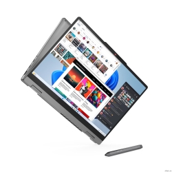 Lenovo IdeaPad 5 2-in-1 14IRH9 [83KX007YRK] Luna Grey 14" {WUXGA OLED 400nits Touch i5-13420H/16Gb sold/512Gb SSD/DOS/PC-Bottom} (��)  [��������: 1 ���]