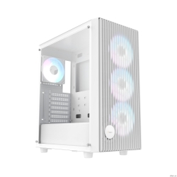Case Ocypus Gamma C70 WH ARGB  ATX / win / white / 4 ARGB fans / no PSU / Tempered Glass  [��������: 1 ���]