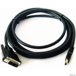 ������ HDMI-DVI Cablexpert CC-HDMI-DVI-10, 19M/19M, single link, ����, �����.�������, �����, 3.0�, ������, �����  [��������: 3 ������]