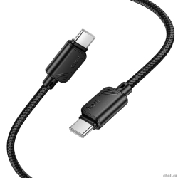 HOCO ������ USB2.0 Hoco Type-C/Type-C, 3�, 60��, ���������� �������, X113, 1�, ������, �������  [��������: 1 ���]