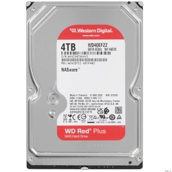 4TB WD Red Plus WD40EFZZ 3.5" 5400 RPM 128MB SATA-III NAS Edition  [��������: 1 ���]