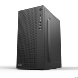 CBR ������ mATX Minitower MX08, c �� 550W PSU-ATX550-12MD (550W/120mm), 2*USB 2.0, HD Audio+Mic, Black [PCC-MATX-MX08-550W]  [��������: 3 ����]