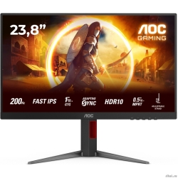 LCD AOC 23.8" 24G4HA {IPS 1920x1080 200Hz 1ms 300cd 2xHDMI DisplayPort 2x2W HAS Internal Vesa}  [��������: 2 ����]