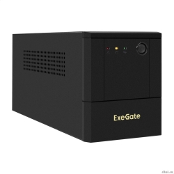 Exegate EX299947RUS ��� ExeGate SpecialPro UNB-1000.LED.AVR.8C13 (1000VA/700W, LED, AVR, 8*C13, ������� 12V 7.2Ah - 2 ��., ������������� ������, Black)  [��������: 1 ���]
