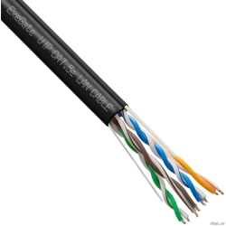 Exegate EX300625RUS ������ ExeGate UTP4-C5e-CCA-S24-SW-OUT-PE-BK-305 UTP 4 ���� ���.5e CCA, 0.5�� (24AWG), �����., � ������, 305�, ����., PE  [��������: 1 ���]