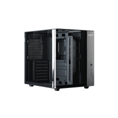 CBR ������ ATX Cube X850BK, ��� ��, 1*USB Type-C, 1*USB 3.0, 1*USB 2.0, HD Audio+Mic, Black [PCC-ATX-X850BK-WPSU]  [��������: 10 ���]