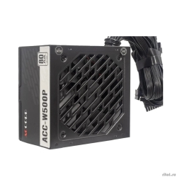Accord ACC-W500P ATX 500W ACC-W500P 80+ white (20+4pin) 120mm fan 6xSATA RTL  [��������: 2 ������]