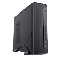 Foxline FL-418-SFX400-U32C mATX Desktop 400W FL-418 mATX case, black, w/PSU SFX 400W, w/2xUSB3.0+2xUSB2.0+1xType-C (USB2.0)  [��������: 1 ���]