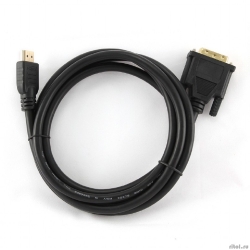 ������ HDMI-DVI Cablexpert CC-HDMI-DVI-6, 19M/19M, single link, ����, �����.�������, �����, 1.8�, ������, �����  [��������: 3 ������]