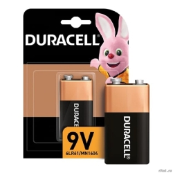 Duracell 6LR61-1BL/6LF22 9V (1 ��. � ��-��) �����������, ����� [MN1604] 6LP3146/MN1604   [��������: 2 ������]