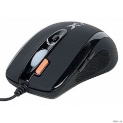 A-4Tech ���� X(7)-710BK (������) USB, 2000dpi, ����. ������ 16��, 1000��, 7 ������. [94397]  [��������: 1 ���]