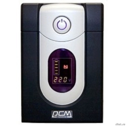 PowerCom Imperial IMD-1500AP ��� {Line-Interactive, 1500VA / 900W, Tower, 6 xC13: 4  � ��������� �������� + 2 � �����������, LCD, USB} (507312)  [��������: 2 ����]