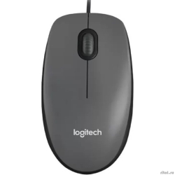 910-001793  ���� Logitech M90 Optical USB Dark Grey RTL  [��������: 3 ����]