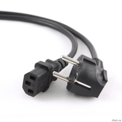 ������ ������� Cablexpert Schuko- C13, VDE, 3�0.75��2, 10�, � �����������, 3�, ������, ����� [PC-186-VDE-3M]  [��������: 3 ������]