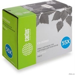 CACTUS CS-CE255XS �������� ��� ���������  LaserJet P3015, ������, 12500 ���.  [��������: 1 ���]