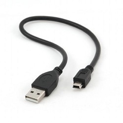 Gembird CCP-USB2-AM5P-1 USB 2.0 ������ PRO ��� ����. 0,3� AM/miniBM  �����.����., ������   [��������: 3 ������]