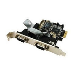 ORIENT XWT-PE2S, ���������� PCI-Ex1 to COM 2-port, OEM  [��������: 1 ���]