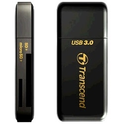 ������� ��������� USB 3.0 Multi-Card Reader F5 All in 1 Transcend [TS-RDF5K] Black  [��������: 1 ���]