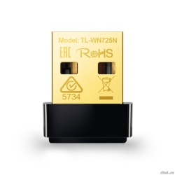 TP-Link TL-WN725N N150 ���������������� Wi-Fi USB-�������  [��������: 3 ����]