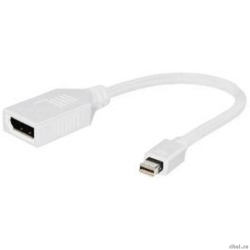 Gembird ���������� miniDisplayPort - DisplayPort,  20M/20F, ����� 16��, ����� (A-mDPM-DPF-001-W)  [��������: 3 ������]