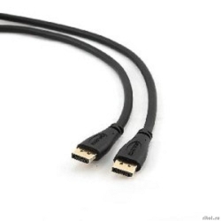 ������ DisplayPort Gembird/Cablexpert , 1�, 20M/20M, ������, �����, �����(CC-DP-1M)  [��������: 3 ������]