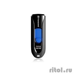 Transcend USB Drive 64Gb JetFlash 790 TS64GJF790K {USB 3.0}  [��������: 1 ���]