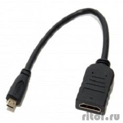 5bites BC-HDM2AF ������-5bites ������� HDMI F / micro HDMI M 1.4B, ���.�������  [��������: 6 �������]