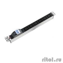 REM ���� ������� Rem-16 � ���. 16�, 6 IEC 60320 C19, 16A, ����., 19", ������� (R-16-6C19-A-440-K)  [��������: 1 ���]
