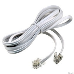 Rexant (18-3151) ���������� ����������, �������, RJ-11 (6P-4C), 15�, �����  [��������: 2 ������]
