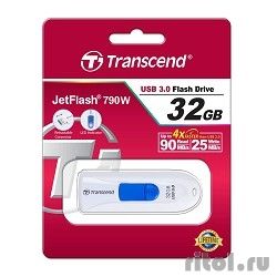 Transcend USB Drive 32Gb JetFlash 790 TS32GJF790W {USB 3.0}  [��������: 1 ���]