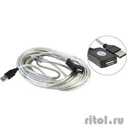 Aopen ������-������� USB2.0-repeater, ������������� �������� <Am-->Af> 10� (ACU823-10M) [6938510851321]  [��������: 3 ������]