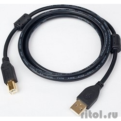 Bion ������ ������������ USB 2.0 AM/BM, ������������ ��������, ���������� ������, 3 �, ������ [BXP-CCF-USB2-AMBM-030]  [��������: 1 ���]