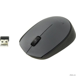 910-004646 Logitech Wireless ���� ������������ M170, Grey  [��������: 3 ����]