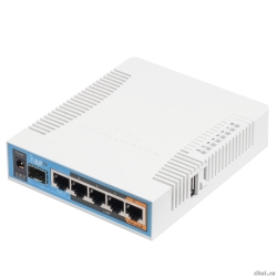 MikroTik RB962UiGS-5HacT2HnT ������������ �������������, hAP ac 2.4+5���, 802.11a/b/g/n/ac, 5x Ethernet 1G, 1x SFP  [��������: 1 ���]